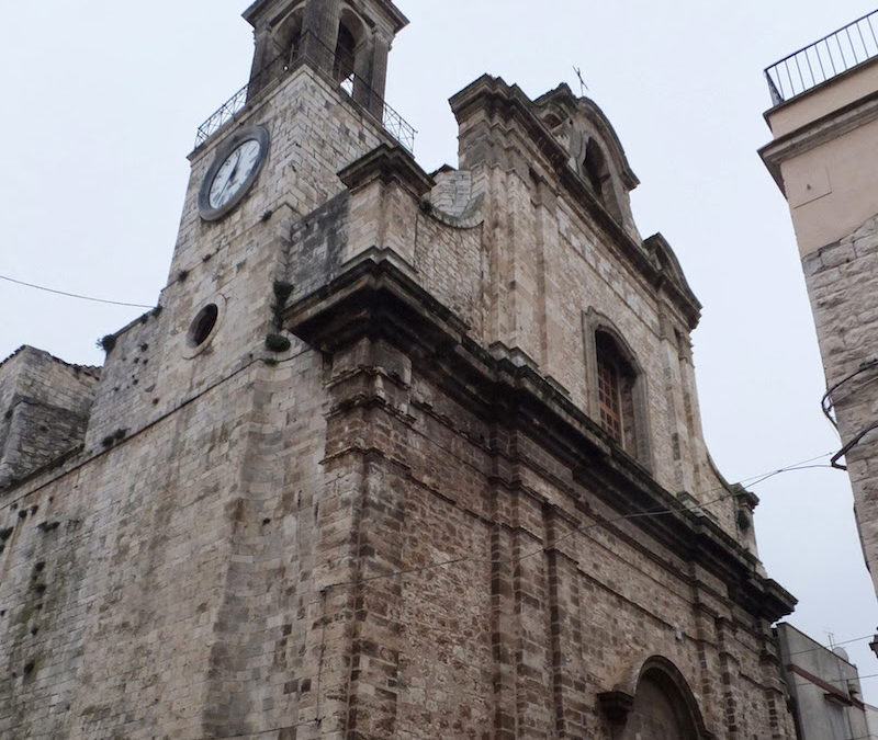 Serpentina a pavimento THAR – Chiesa di Maria SS. di Costantinopoli di Bitritto