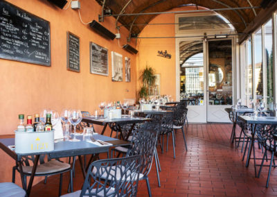 Radiatore grandi spazi ed esterni TERRACE HEATER – Ristorante Lungarno23, Firenze