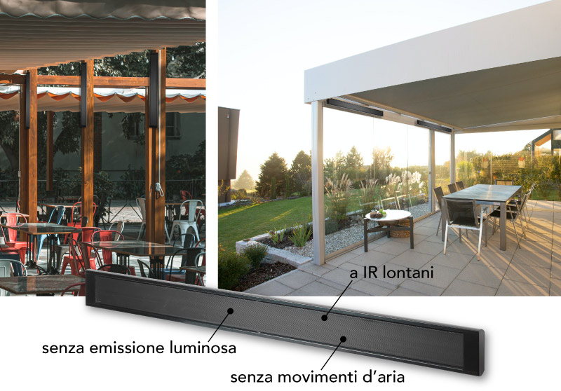 terrace heater riscaldamento esterni