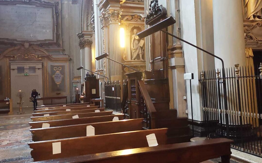 Radiatore grandi spazi ed esterni TERRACE HEATER – Chiesa di Santa Maria di Galliera, Bologna