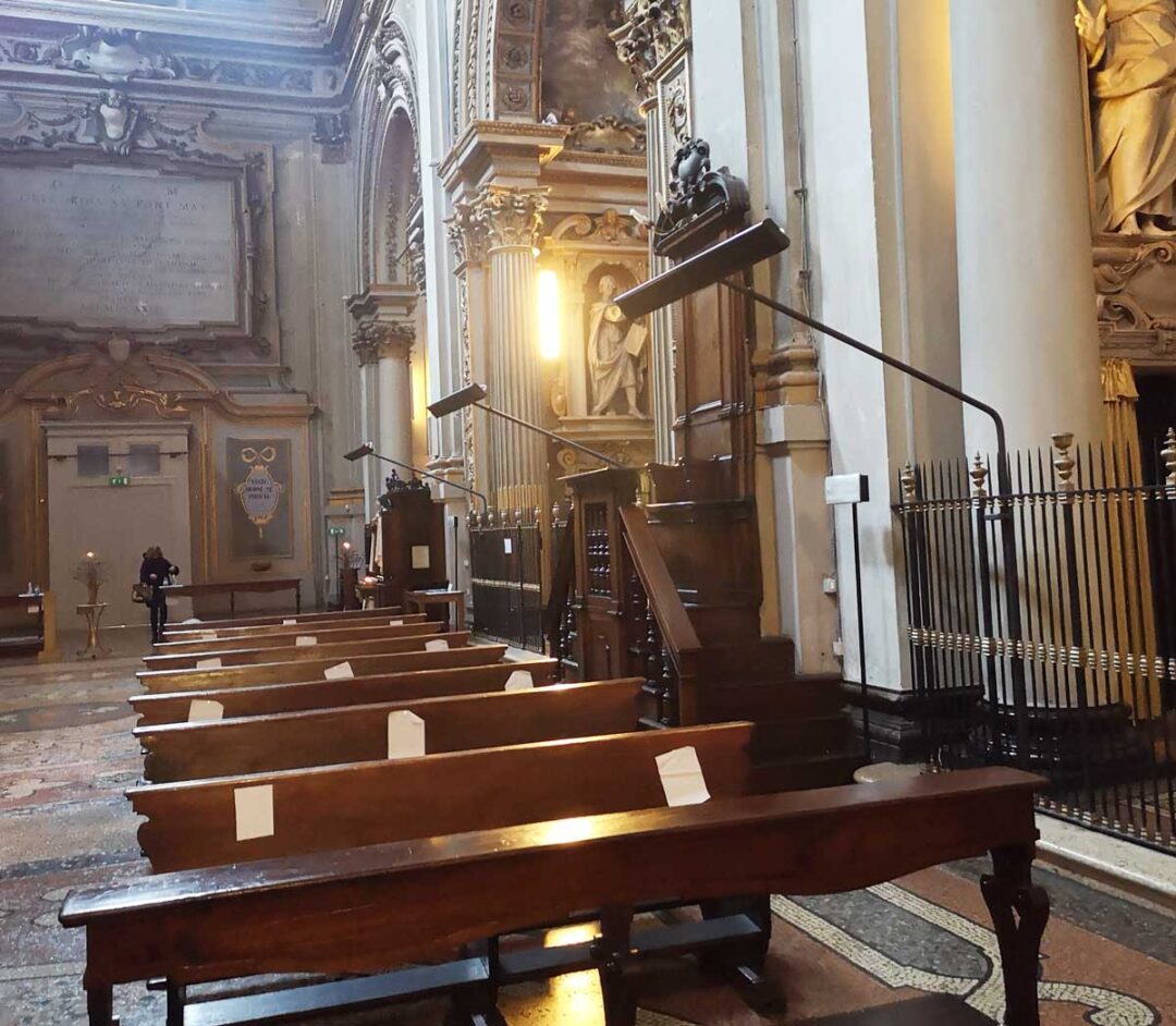 Radiatore grandi spazi ed esterni TERRACE HEATER – Chiesa di Santa Maria di Galliera, Bologna