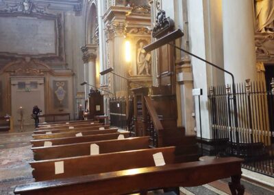 Radiatore grandi spazi ed esterni TERRACE HEATER – Chiesa di Santa Maria di Galliera, Bologna