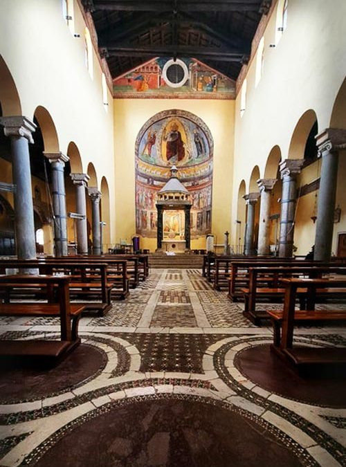 Chiesa San Saba – Roma – HELIOS HEATER OMV A PIANTANA