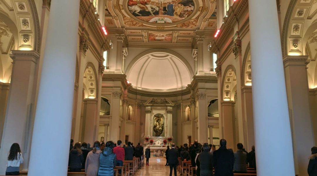 Radiatore grandi spazi HELIOS HEATER – Chiesa del Sacro Cuore, Policlinico Gemelli, Roma