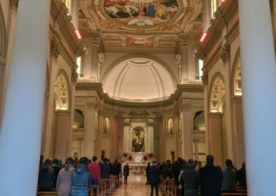 Radiatore grandi spazi HELIOS HEATER IRC – Chiesa del Sacro Cuore, Policlinico Gemelli, Roma