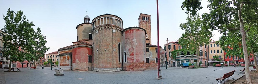 Radiatore grandi spazi HELIOS HEATER OMV A PIANTANA – Chiesa San Giacomo dell’Orio – Venezia