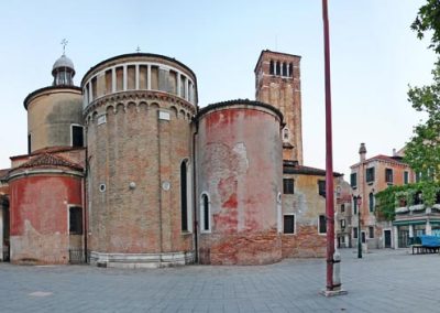 Radiatore grandi spazi HELIOS HEATER OMV A PIANTANA – Chiesa San Giacomo dell’Orio – Venezia