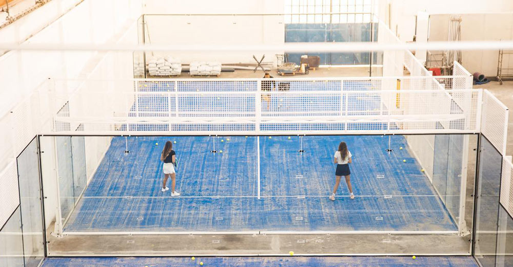 Radiatore grandi spazi FACTORY HEATER – Officina Padel Club – Chivasso