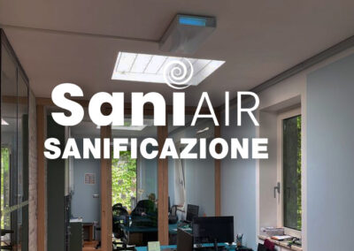 Sanificatore SANIAIR – Uffici Amicucci Formazione SRL – Civitanova Marche