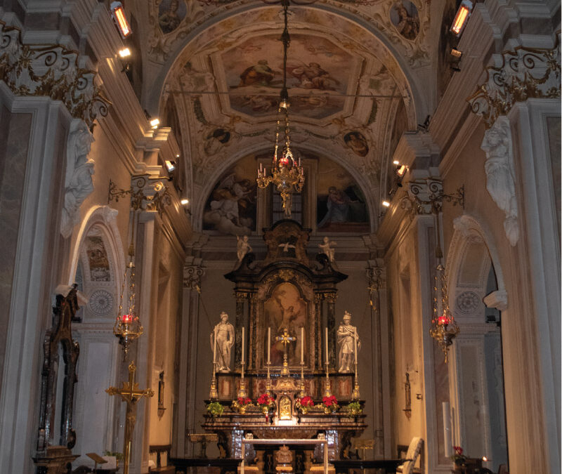 Radiatore grandi spazi HELIOS HEATER – Chiesa di S. Andrea a Brunate