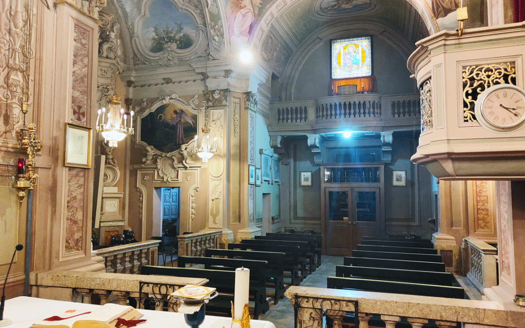 Radiatore a piantana STELO – Chiesa Parrocchiale di San Vito – Torino